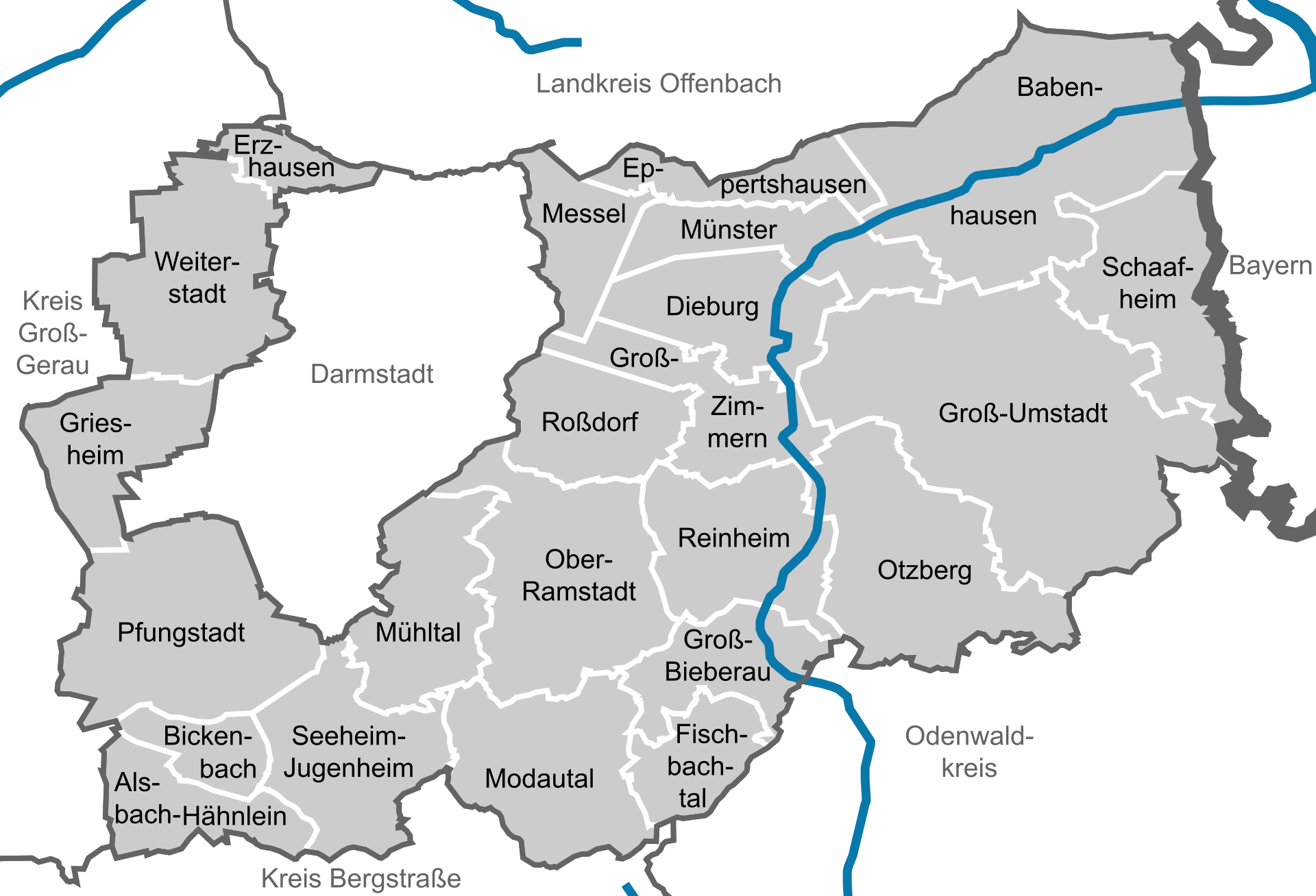 Karte Landkreis Image